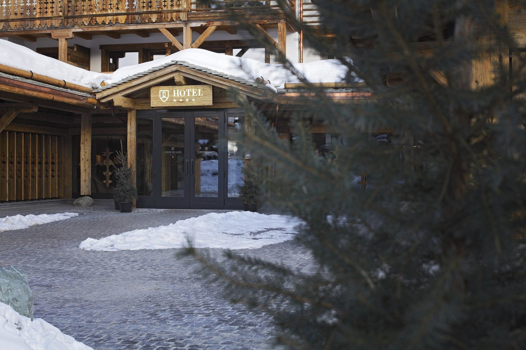 La Cordee Des Alpes Sup Hotel Verbier Luaran gambar